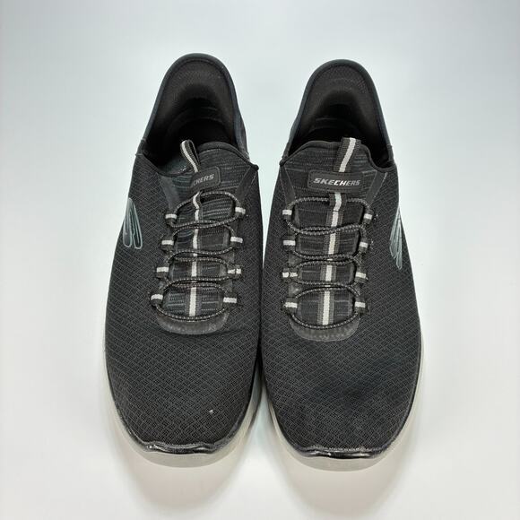 Skechers Summits High Range Black Slip On Walking Shoes 232457W Men's Size 11 - Picture 3 of 11